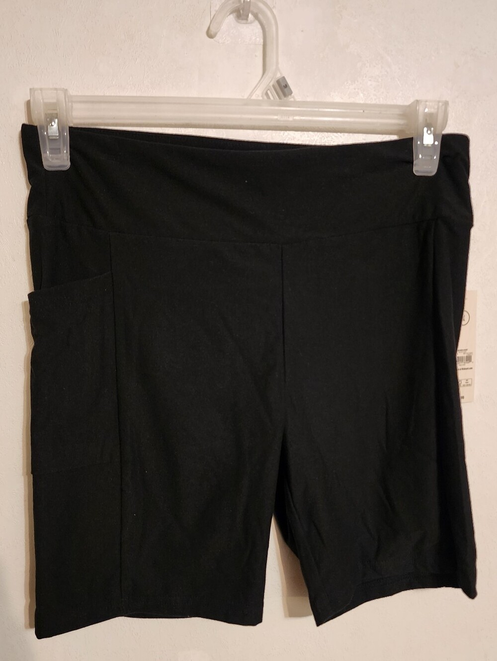 No Boundaries Black Bike Shorts Size L/XL NWT